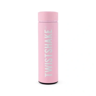 Afbeelding van Twistshake Thermosfles, 420 ml, bereiding voor babyflessen, roestvrij staal, pastellichtroze, 78297