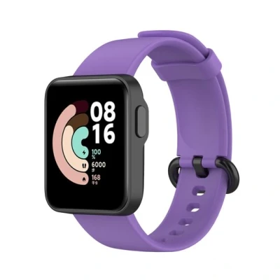 Afbeelding van Classic siliconen sportbandje Paars Xiaomi Mi Watch Lite / Redmi