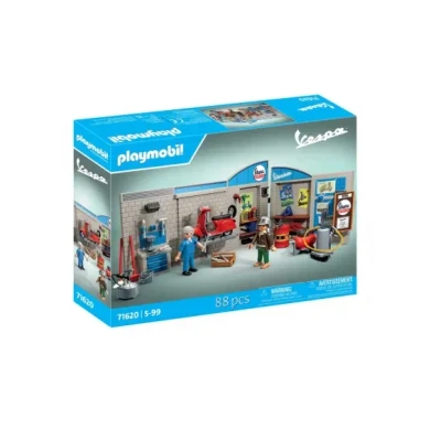 Afbeelding van PLAYMOBIL 60s Vespa Garage 71620