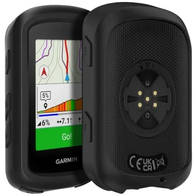 Afbeelding van Beschermhoes voor Garmin Edge 540 / 840 siliconen beschermhoes, zwart, zachte bescherming Phonillico®