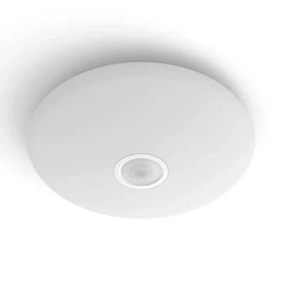 Afbeelding van Philips Lighting LED Mauve plafondlamp met bewegingsmelder, 6 W, 4000 K, koud wit, voor binnenverlichting, woonkamer, slaapkamer en eetkamer