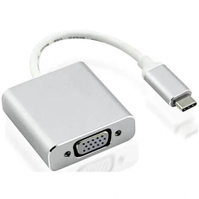 Afbeelding van Nilox USB Type C VGA M/F Zilver