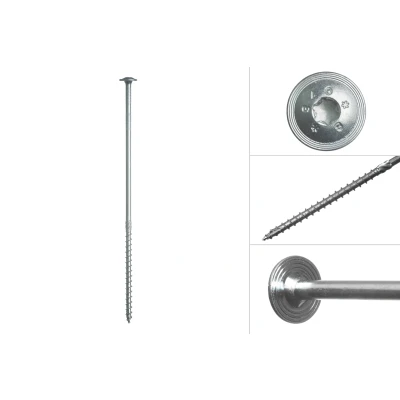 Afbeelding van Wovar Tellerkopschroeven Verzinkt 8.0 x 260 mm Torx Doos 50 Stuks