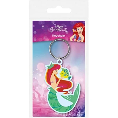 Afbeelding van The Little Mermaid Ariel en Flounder Sleutelhanger