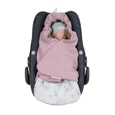 Afbeelding van ULLENBOOM Wikkeldeken voor baby&#039;s, materialen van 100% Oeko Tex, sprookjesbos (gemaakt in de EU), knuffeldeken kinderzitje of kinderwagen, deken