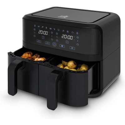 Afbeelding van Fritel Airfryer Snacktastic 8180 Duo 2 x 4.5 liter