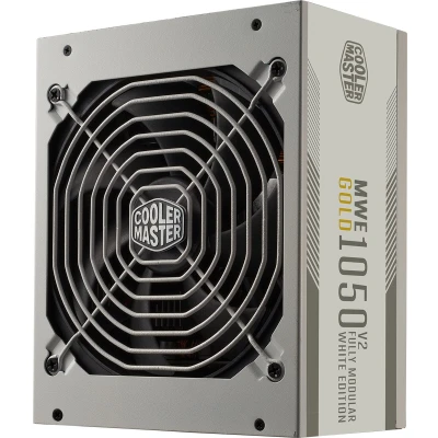Afbeelding van Cooler Master MPE A501 AFCAG 3GEU MWE Gold V2 White, ATX3.0, 1050W, 90%, 140mm, 3x PCIe 6+2, 12x SA