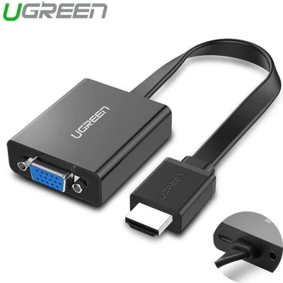 Afbeelding van Ugreen HDMI naar VGA converter met 3.5mm Audio