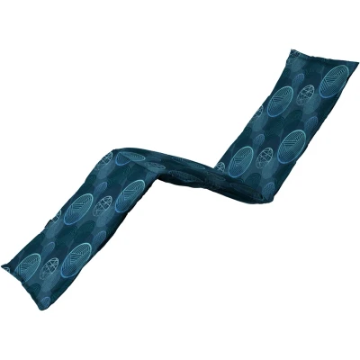 Afbeelding van Madison Ligbedkussen Circle Blue 200x60 Blauw