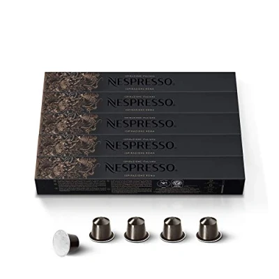 Afbeelding van 50 Nespresso capsules Roma Coffee New