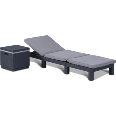 Afbeelding van Allibert Ligbed Daytona grafiet 213720