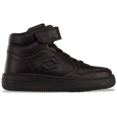 Afbeelding van LOTTO Paliot Mid Oc K Sneakers, uniseks, kinderen, zwart.