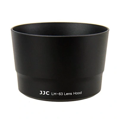 Afbeelding van JJC Vervangende bajonet omkeerbare zonneklep voor Canon EF S 55 250mm f/4 5.6 IS STM lens, vervangt ET 63 (58 mm)