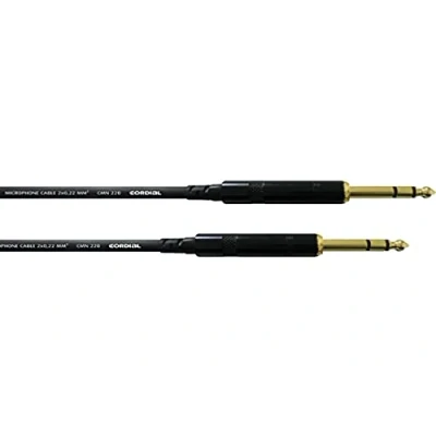 Afbeelding van Cordial CFM 0,9 VV Instrumenten Kabel [1x Jackplug male 6,3 mm 1x mm] 0.90 m Zwart