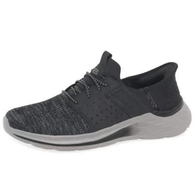 Afbeelding van Skechers Slip ins Garner Newick 210803/BLK Zwart 40