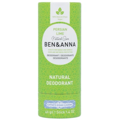 Afbeelding van Deodorant Persian Lime Ben &amp; Anna Natuurlijk en Vegan 40gr