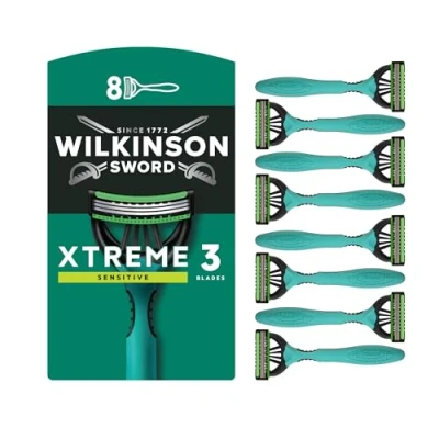 Image de Wilkinson Rasoirs Jetables pour Homme Sword Xtreme 3 Sensitive