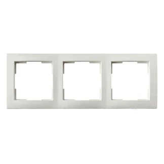 Afbeelding van Afdekraam ION Industries E1 (3 voudig, Mat wit)