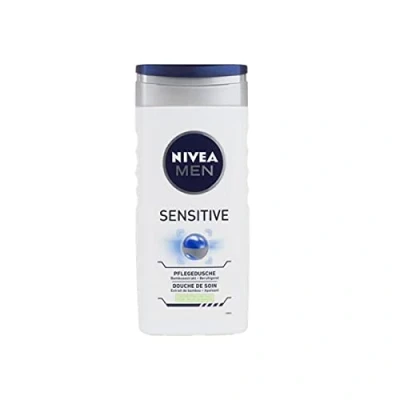 Afbeelding van Nivea Sensitive Douchegel voor mannen, 250 ml, 6 stuks (6 x ml)