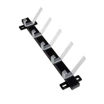 Afbeelding van Wandkapstok Ecoro Zwart 50CM Breed 5 jashaken