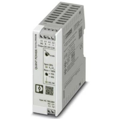 Afbeelding van Phoenix Contact QUINT4 PS/1AC/24DC/2.5/SC DIN rail netvoeding 2.5 A 60 W Inhoud: 1 stuk(s)