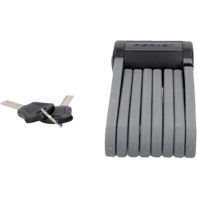 Afbeelding van Fischer Protec FKS Fietsslot Soft Touch VouwSlot Max Security Level Lengte 110 cm Zwart