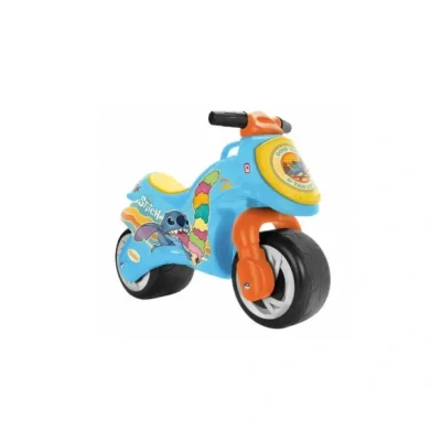 Afbeelding van INJUSA Neox Stitch Loopfiets voor kinderen van 18 maanden tot 3 jaar met permanente decoratie, kunststof wielen en draaggreep ouders, blauw
