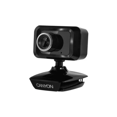 Afbeelding van Canyon CNE CWC1 1,3 MP 1600 x 1200 pixels 30 fps USB 2.0 Zwart Clip / Stick (1.30 Mpx), Webcam,