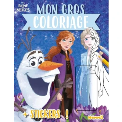 Afbeelding van DISNEY LA REINE DES NEIGES + STICKERS (DES 4 ANS)