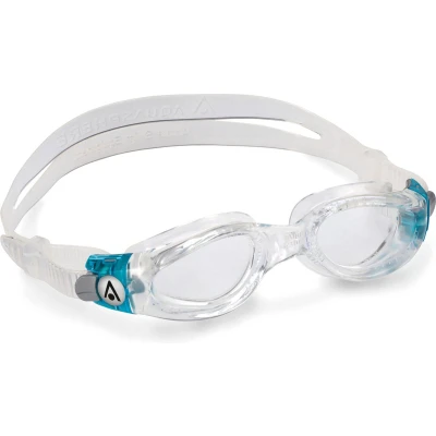 Afbeelding van Aquasphere Kaiman Small Zwembril Volwassenen Clear Lens Transparant/Aqua