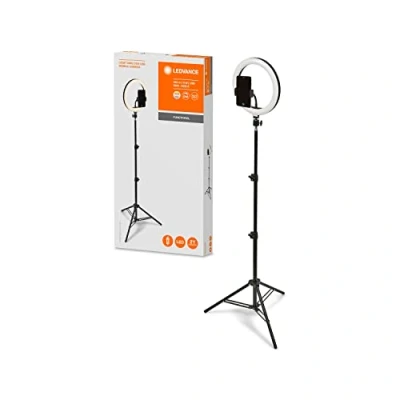 Afbeelding van LEDVANCE LINEAR LED Mobile ring 4058075668515 Staande verlichting 6.00 W Zwart