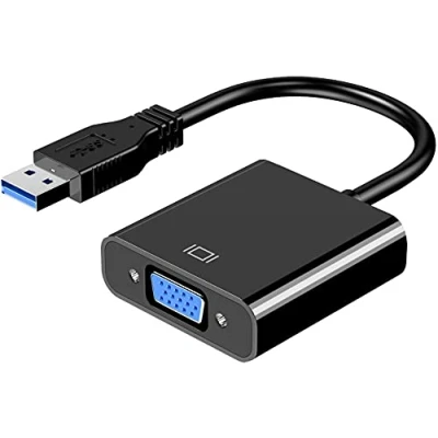 Afbeelding van SUJAHHUJIQ USB naar VGA adapter, 3.0 multidisplay video converter laptop Windows 7/8/8.1/10, desktop, laptop, pc, monitor