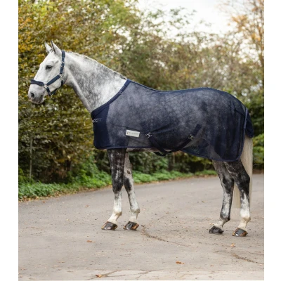 Afbeelding van Waldhausen Vliegendeken Comfort Kruiss, Nightblue 145/195
