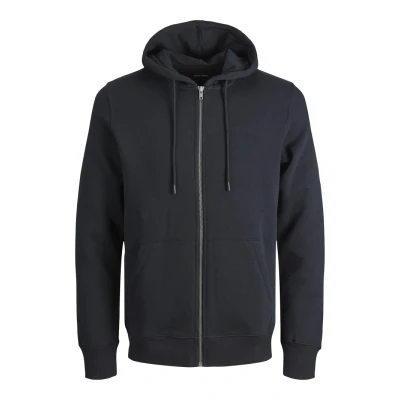 Afbeelding van Jack &amp; Jones Jjebradley PLUS Sweater met rits, Heren, Maat: 4XL, Black