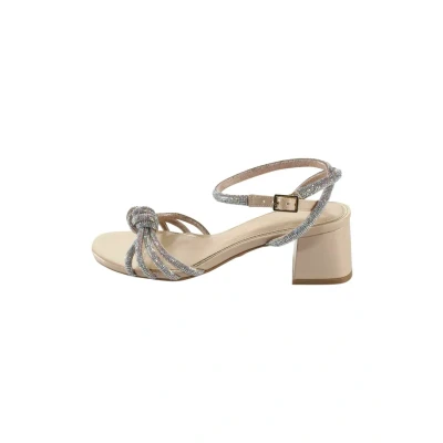 Afbeelding van Buffalo Sandalen met hoge hak, Dames, Maat: 39, Cream mermaid Kunststof