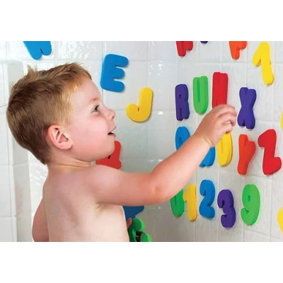 Afbeelding van Munchkin Badspeelgoed Letters &amp; Getallen 36st.