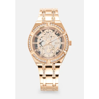 Afbeelding van Guess Allara Horloge Rose goldcoloured, Dames, Maat: One Size, gold coloured