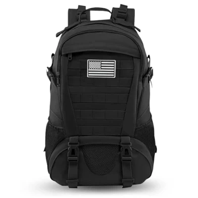 Image de Jueachy 30L Sac à Dos Tactique Militaire Homme Molle Grande Capacité de Randonnée pour Sports Plein Air Trekking Voyage Camping Alpinisme Ecole
