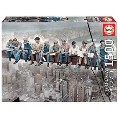 Afbeelding van Educa Breakfast IN NEW YORK 1500 Puzzel voor kinderen, Maat: One Size, Multi coloured