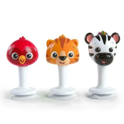 Image de BABY EINSTEIN Rattle &amp; Jingle Trio Hochets musicaux a emporter