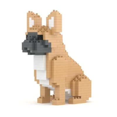 Afbeelding van JEKCA BUILDING BLOCKS 420 stuks Franse BULLDOG MINI 01S ST19DM4
