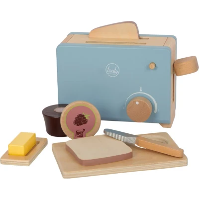 Afbeelding van Small Foot Houten broodrooster set &#039;&#039;Tasty&#039;&#039;