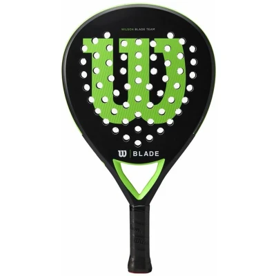 Afbeelding van Wilson Blade Team V2 Padel Racket Black Neon Green Zwart