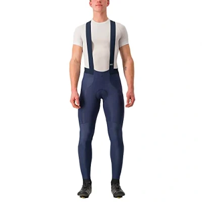 Afbeelding van Lange Fietsbroek Castelli Sorpasso Ros maat Xl Blauw