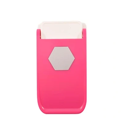 Afbeelding van Vaessen Creative Heavy Duty zeshoekige perforator, 2,5 x cm, voor dikke materialen, doe het zelfprojecten, scrapbookingpapier, bullet journaling, wenskaarten, etiketten, decoratie