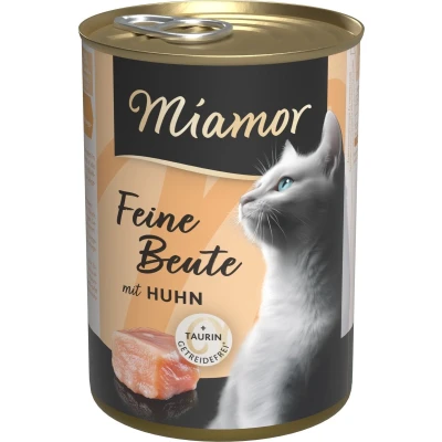 Afbeelding van Miamor Fijne Prooi Kattenvoer 12 x 400 g Kip