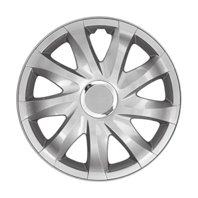 Afbeelding van NRM DRIFT wieldoppen 16&quot; Set van 4 stuks zilver