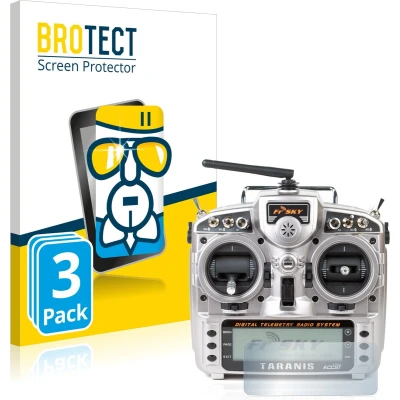 Afbeelding van BROTECT Screenprotector voor FrSky Taranis X9D Folie Beschermfolie Beschermglas transparant (3 Stuks)