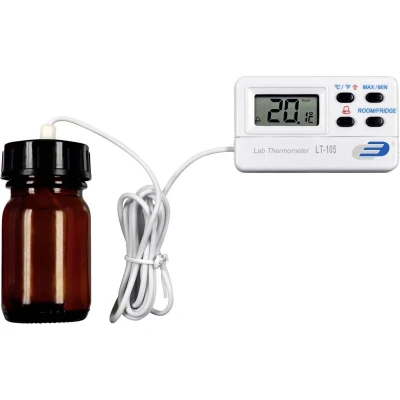 Afbeelding van TFA Dostmann 31.1049.02.K Koelkast en vriezerthermometer Kalibratie (ISO) Kabelsensor