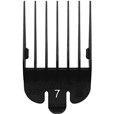 Afbeelding van Wahl Opzetkam Type 1 Plastic Zwart Nr. 7 22 mm